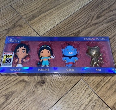 Disney Aladdin 3D Figur Magnet 4er Pack - SDCC 2019 Exclusive