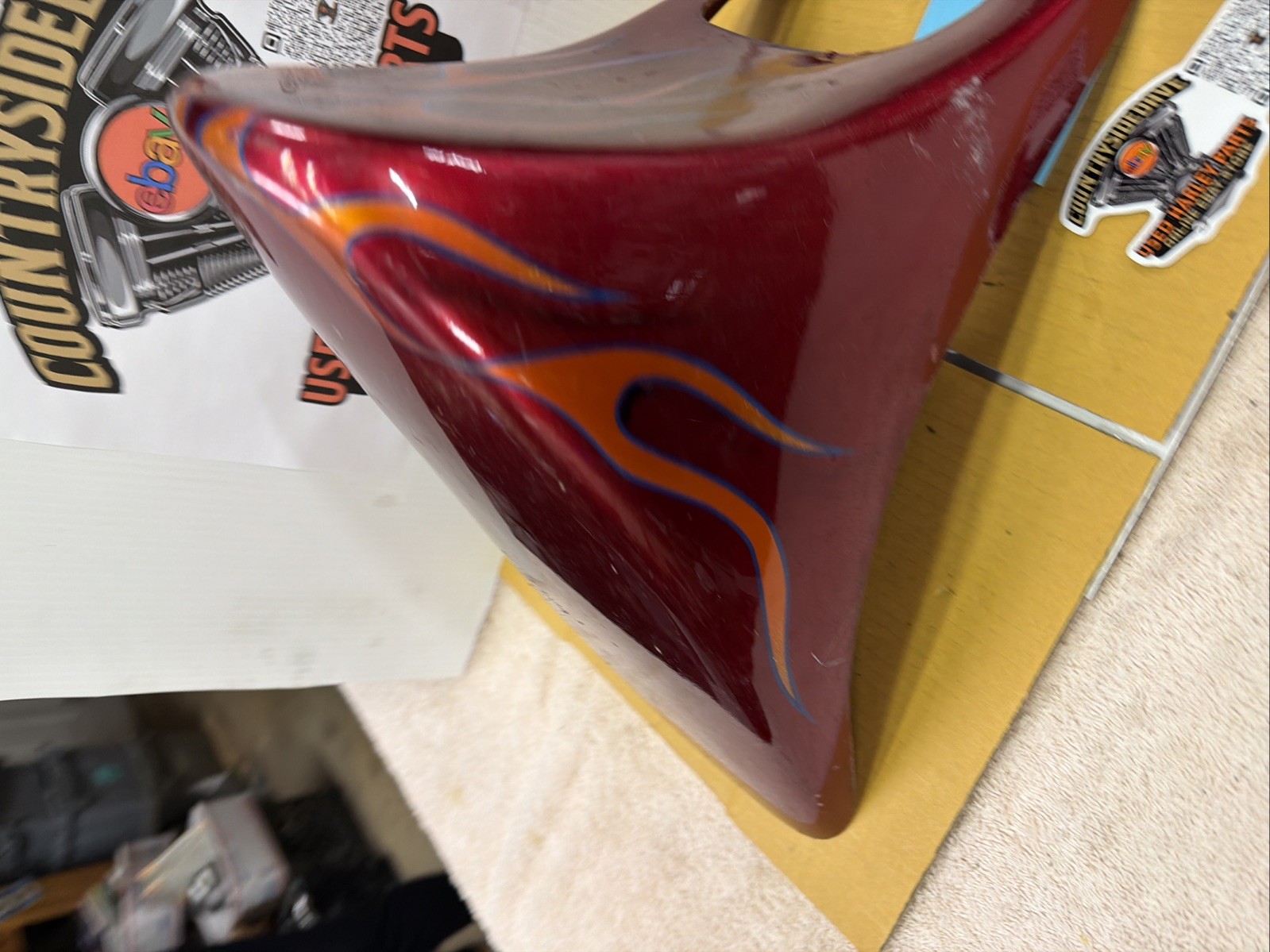 Harley Chin Spoiler OEM Dyna Softail No Bracket Pro Street Unkown Fitment