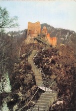 ROMANIA POENARI RUINS OF THE CASTLE FORT DE POENARI