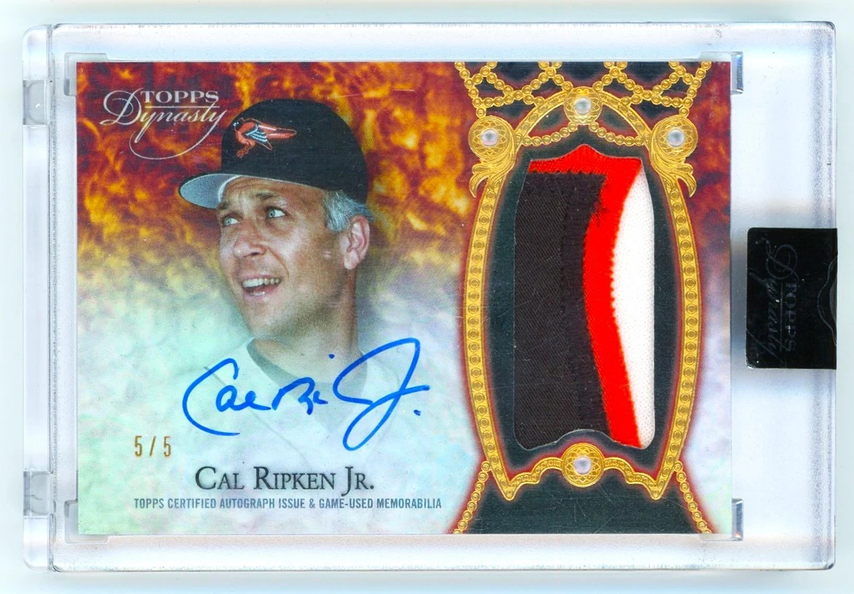 Topps Baseball Cal Ripken, Jr. Serial Numbered Sports Trading