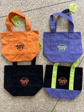 Trader Joe's Mini Halloween Canvas Tote Bag Set Of 4 Colors Limited SHIPS NOW