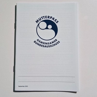 Deutscher Mutterpass Original unbeschrieben mit Mutterpasshülle unbenutzt Neu