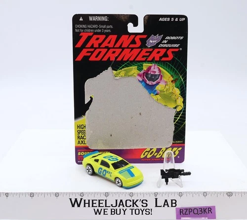 G2 Soundwave Go-Bot 100% Complete W/Cardback 1995 Hasbro Transformers Vintage NM