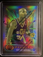 1994-95 Topps Finest Refractor Byron Russell