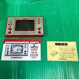 Game & Watch Mickey Mouse (with box and instruction manual) - Nintendo