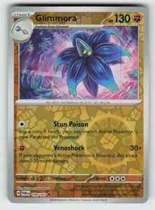 Glimmora 109/167 Twilight Masquerade Reverse Holo Uncommon