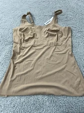 Ruby Ribbon Second Skin Cami Camisole Womens Shaping Top Size 36 Shapewear NWOT