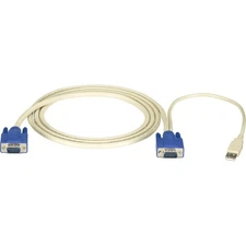 Black Box EHN9000U-0006 6ft ServSwitch VGA to USB KVM Server Cable
