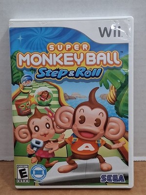 Super Monkey Ball: Step & Roll (Nintendo Wii, 2010) Tested Missing Manual 
