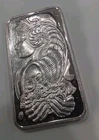 PAMP Suisse 1 oz Pure .999 Fine Silver Bar Lady Fortuna Minted In Switzerland