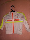  2 Piece Puma Track Suit Girls 3/6  Month Full Zip Jacket Pull On Pants Logo — photo 1
