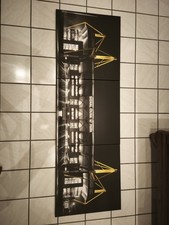 BvB Kunstdruck vom Signal Iduna Park 3 Bilder gebraucht