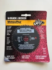 Black & Decker VersaPak 3-3/8s Cordless Circular Saw Blade 50 Teeth