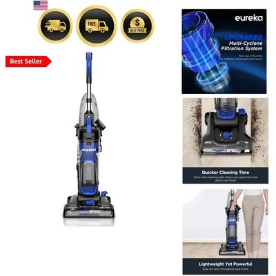 Lightweight Powerful Upright Vacuum Cleaner for Carpet and Hard Floor, PowerS...