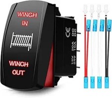 Rocker Switch Replacement for UTV ATV RZR 800 900 XP 1000 Turbo Ranger orange