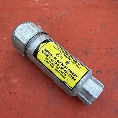 APPLETON ELECTRIC XJ SERIES  EXPANSION COUPLING DWG 754-Q, XJ754 3/4 