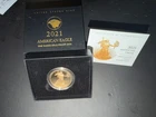 2021 W $50 1 Oz GOLD AMERICAN EAGLE PROOF * Type 2 Ships FEDEX