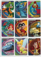 DISNEY STORE COLLECTABLE CARDS CHARACTER SET OF 13 (DISNEY, 2006)