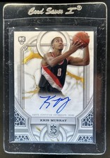 2023-24 Topps Royalty Kris Murray Rookie Auto RC #/99 Trail Blazers