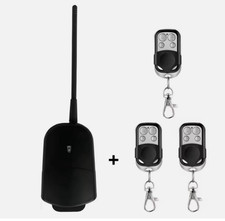 Kit ricevitore per automazione cancelli con 3 telecomandi universali 433mhz Relè