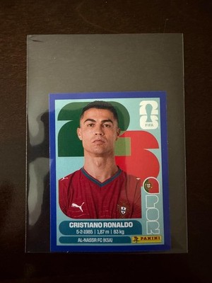 2026 FIFA World Cup Panini BLUE Cristiano Ronaldo POR15 MAKE OFFER