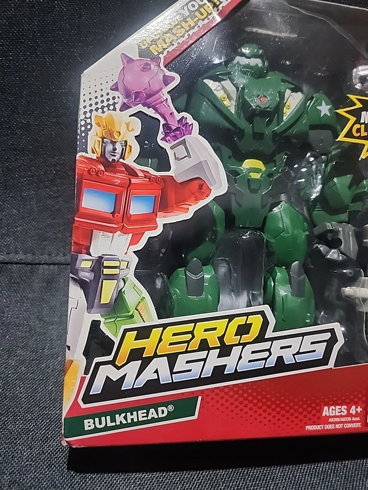Hero Mashers Bulk Head Hasbro Transformers 2013 New Sealed Retired Set - Image 3 of 4