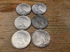 (1) 1922,24,26 Peace Silver Dollar - Philadelphia Mint Circulated Fine Condition