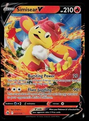 Simisear V 022/159 Crown Zenith Ultra Rare Holo