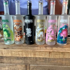 Karneval Vodka | 6x verschied. Sorten | Raf Camora, Bonez MC, 187 | ungeöffnet