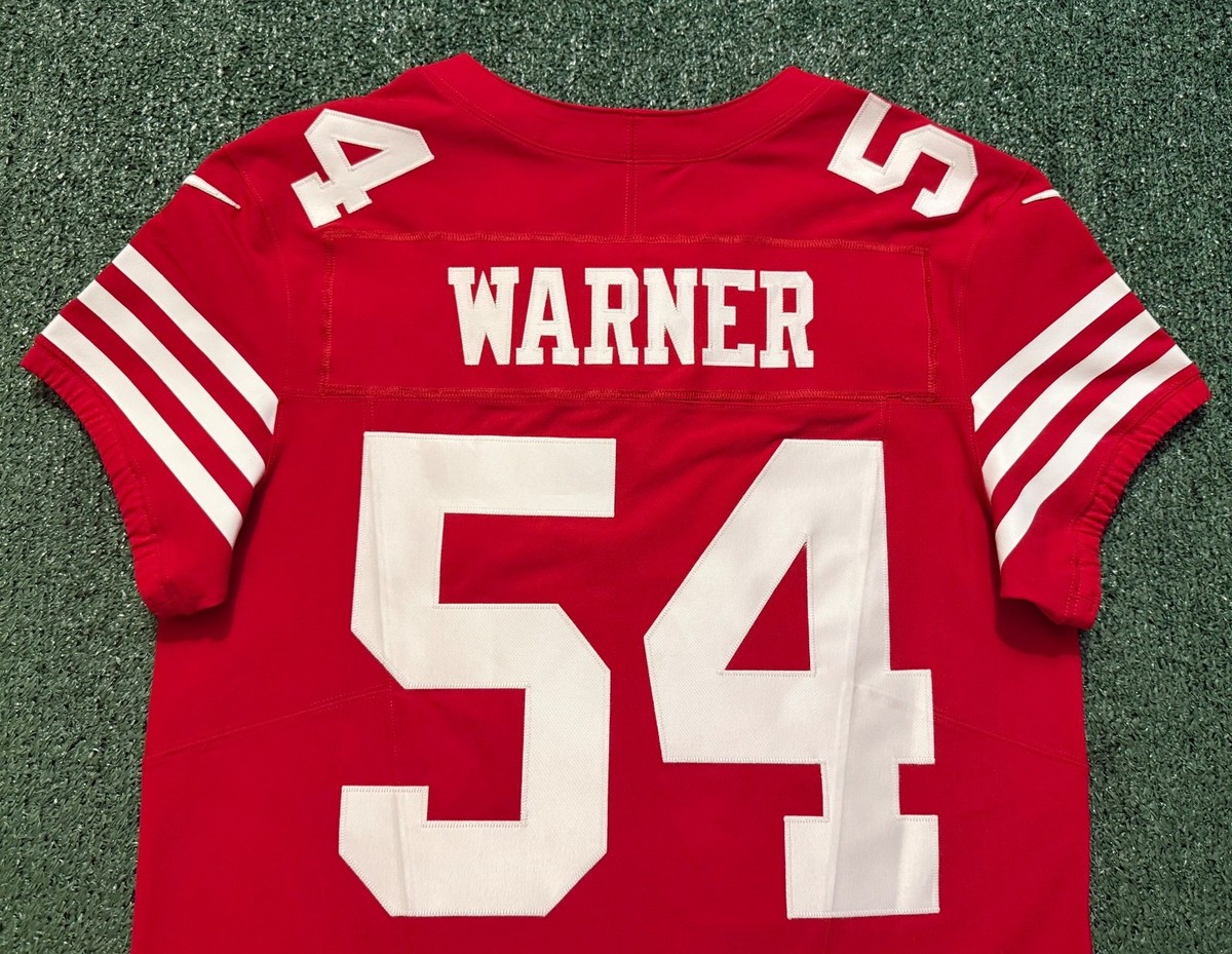 Fred Warner San Francisco 49ers Red Nike Vapor F.U.S.E. Elite