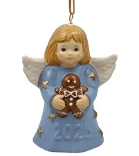 GOEBEL,  2025  ANNUAL ANGEL BELL, 50TH EDITION, COLOR- DUSK BLUE, MINT & BOX
