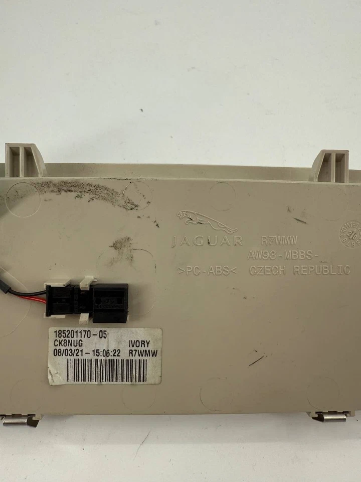 Jaguar XJL 2011-2016 OEM LUZ DOMO TRASERA LÁMPARA TECHO CORREDIZO E INTERRUPTOR DE PARASOL TRASERO Foto 4 de 4