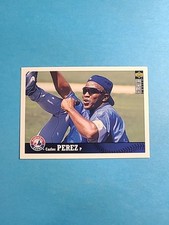 Carlos Perez 1997 Upper Deck Collector's Choice Baseball Card # 386 I7077