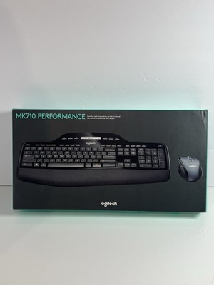 Logitech MK710 Wireless Keyboard and Mouse Combo A3 No Dongle With Box