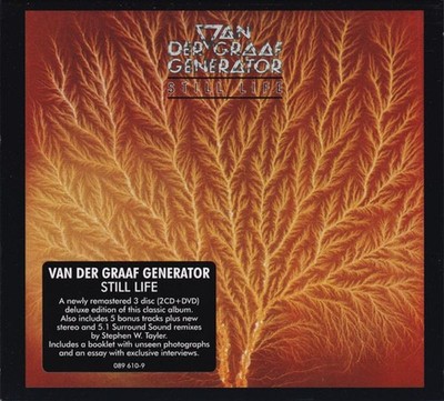 Van Der Graaf Generator - Still Life DELUXE EDITION + BONUS TRACKS CD/DVD NEU...