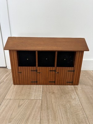 Vintage Holz Wand Schlüsselschrank Stalltür Schlüsselhalter Rustikal Landhaus 