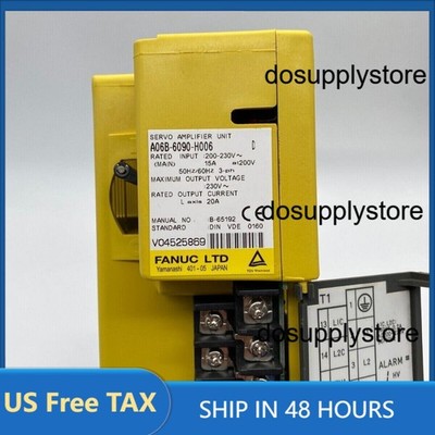 One New FANUC A06B-6090-H006 Servo Driver A06B6090H006 Fast Shipping