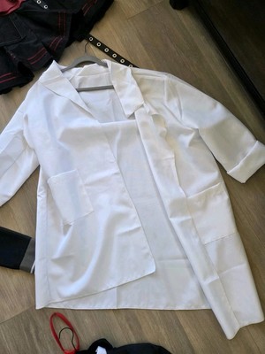 Unisex White Lab Coat Spirit Halloween Costume