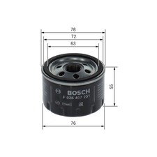 Bosch Ölfilter F 026 407 251 für BMW KYMCO