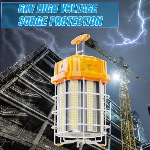 LED Temporary Work Light 150W Construction Building Work Lights with Hook ETL - Picture 8 of 13