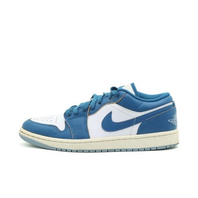 Nike Damen Air Jordan 1 Low OG University Blue Sneaker Leder Low-Top EU 42