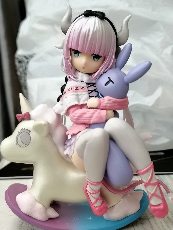 Figura de anime Estatua coleccionable Miss Kobayashi's Dragon Maid Kanna Kamui GK