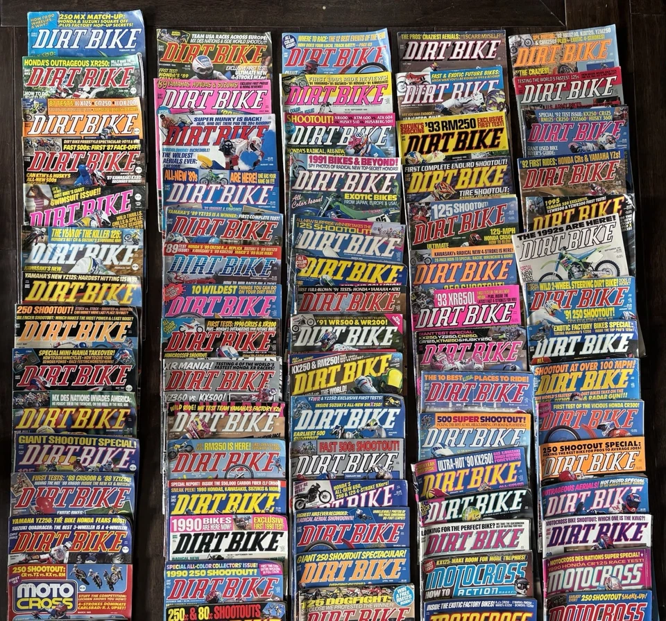 Collector Dirt Bike Magazines - Imagem 4 de 4