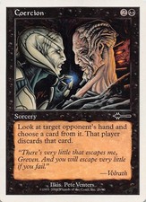 Coercion BTD 20 Normal English NM - MTG