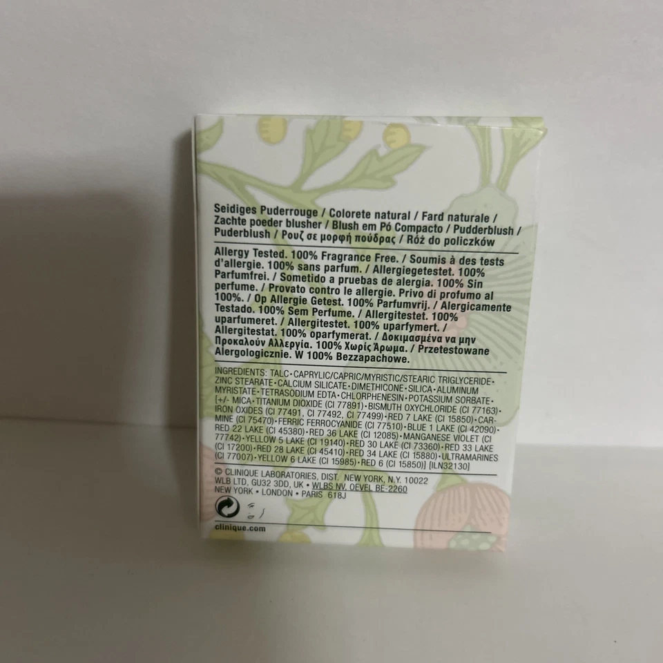 Clinique Soft Pressed Powder Blusher #21 Plum Gorgeous Full Size New In Box - Image 2 of 2