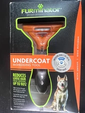 FURminator Undercoat DeShedding Tool Medium Dog Long Hair 9145