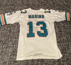 Vintage Dan Marino White Starter Jersey Miami Dolphins Size 48 1995 NFL #13