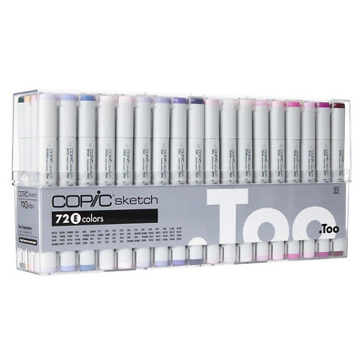 Copic Sketch Marker 72 Color Set E Premium Artist Markers