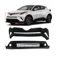 Front Bumper Cover Kit For Toyota C-HR 2018-2019 TO1000431 TO1015112