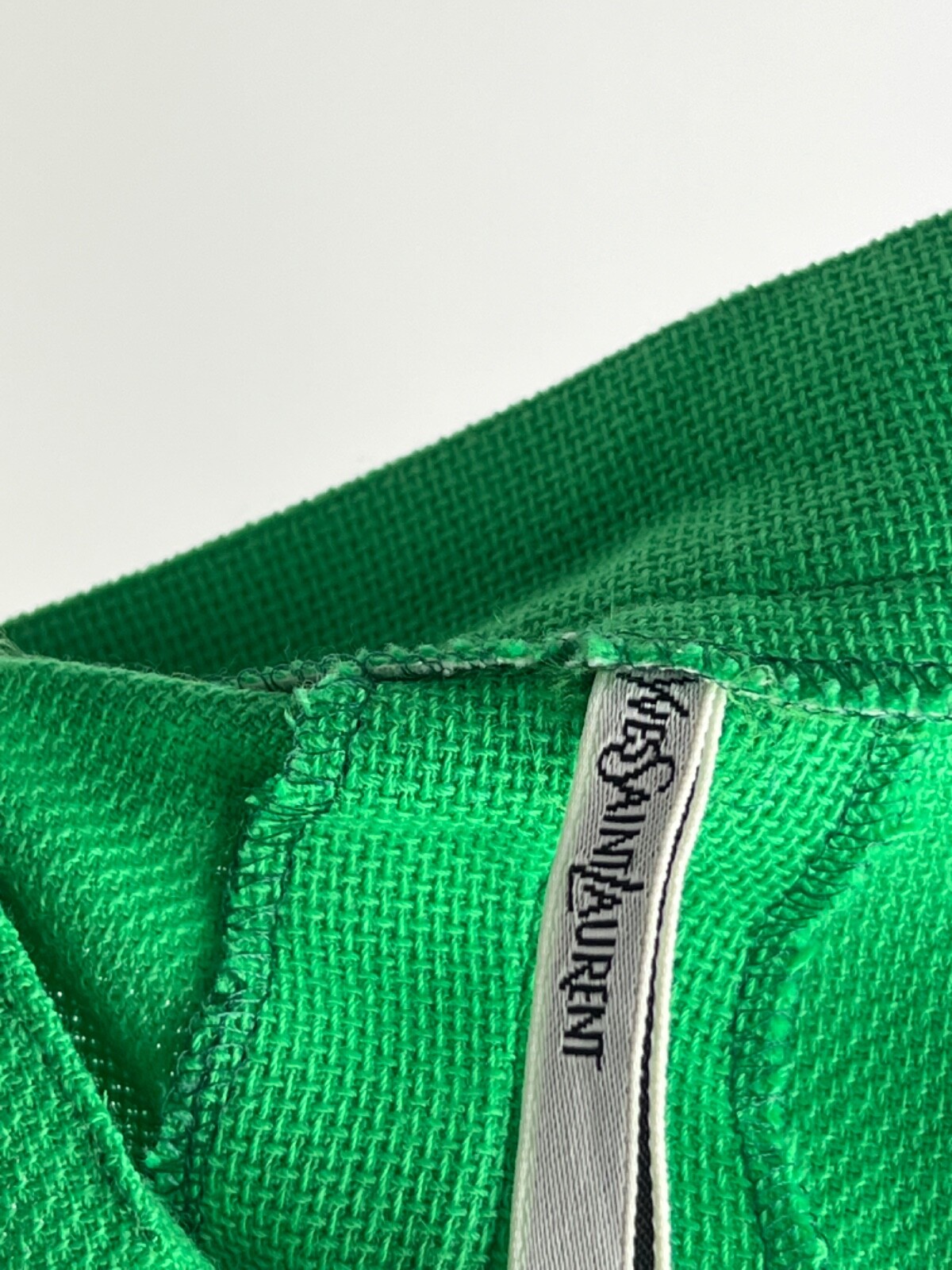 Gonna verde lana Yves Saint Laurent taglia US 6 F 38